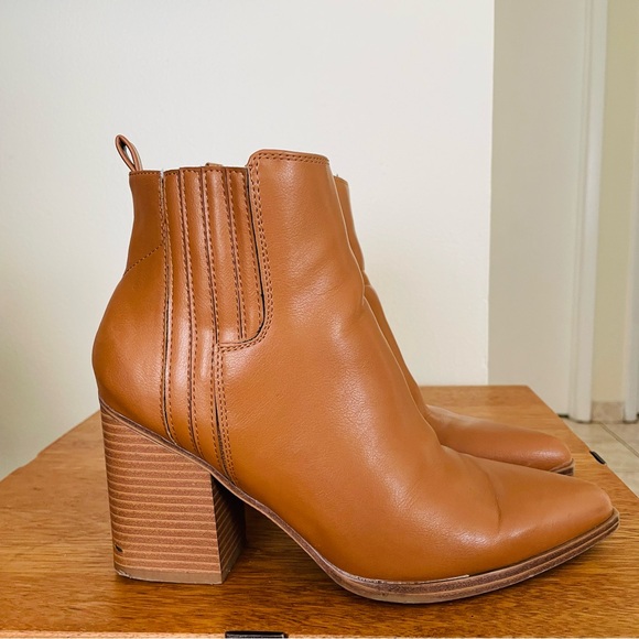 Indigo Caramel Ankle Booties - Picture 4 of 14